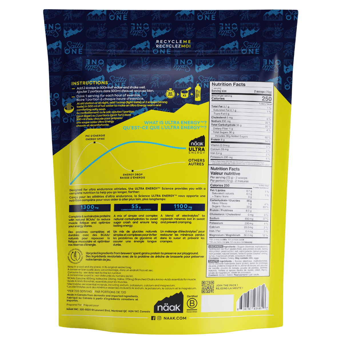 Energy Drink Mix | Gesalzene Suppe - Beutel